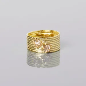 0.43 Carat 15th Anniversary One-of-a-Kind Brown Diamond Ring | BDR23-OOAK