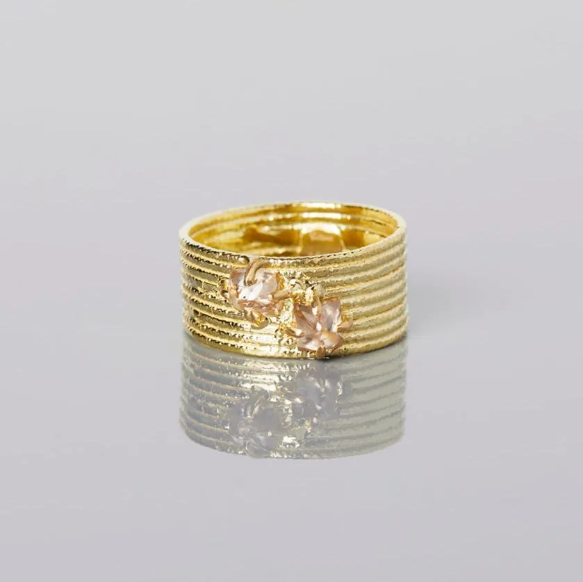 0.43 Carat 15th Anniversary One-of-a-Kind Brown Diamond Ring | BDR23-OOAK