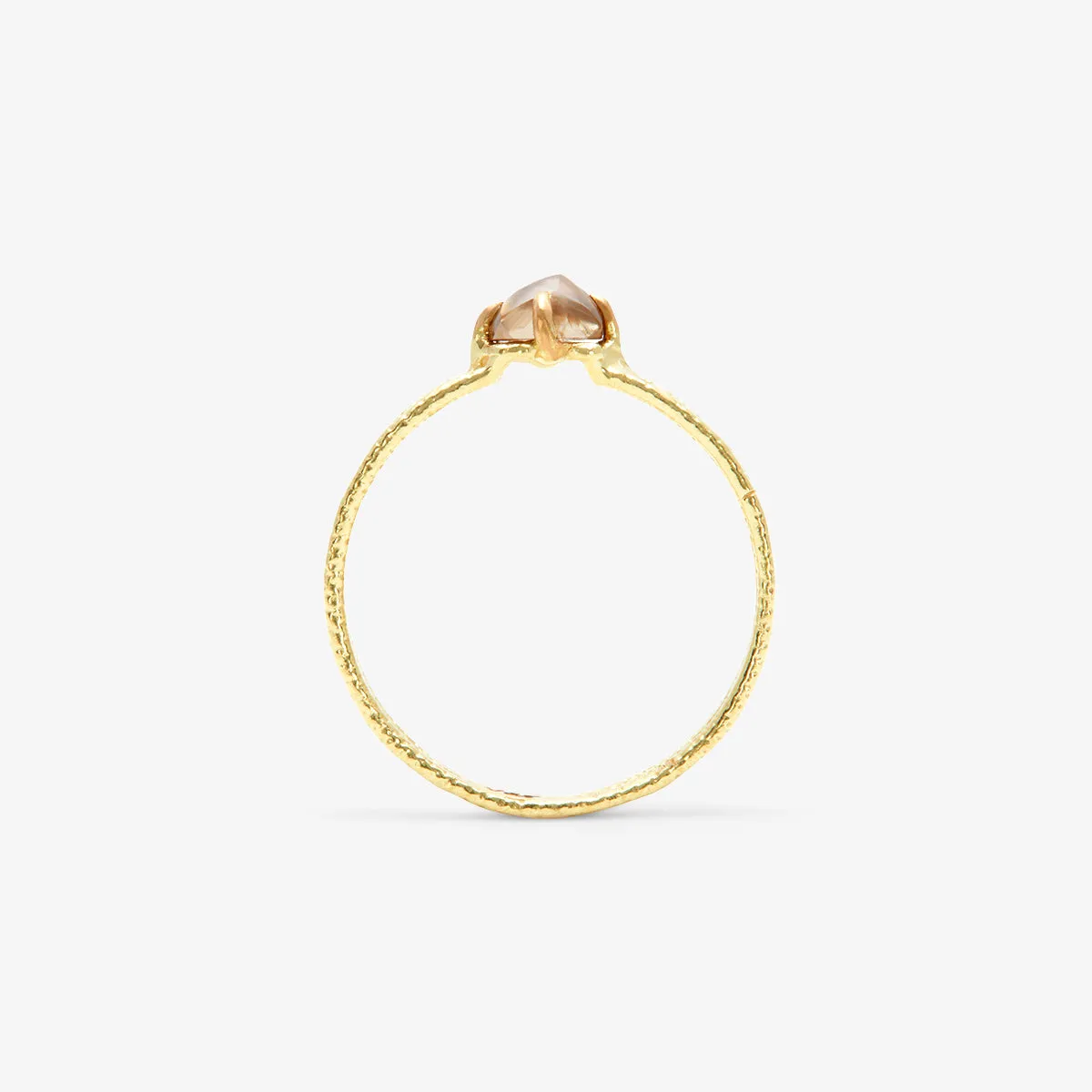 0.44 Carat 15th Anniversary One-of-a-Kind Brown Diamond Ring | BDR15-OOAK