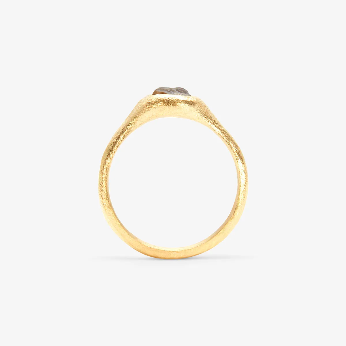 0.69 Carat 15th Anniversary One-of-a-Kind Brown Diamond Ring | BDR18-OOAK