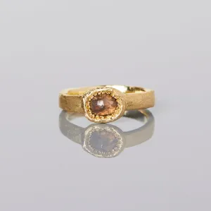 0.8 Carat 15th Anniversary One-of-a-Kind Brown Diamond Ring | BDR24-OOAK