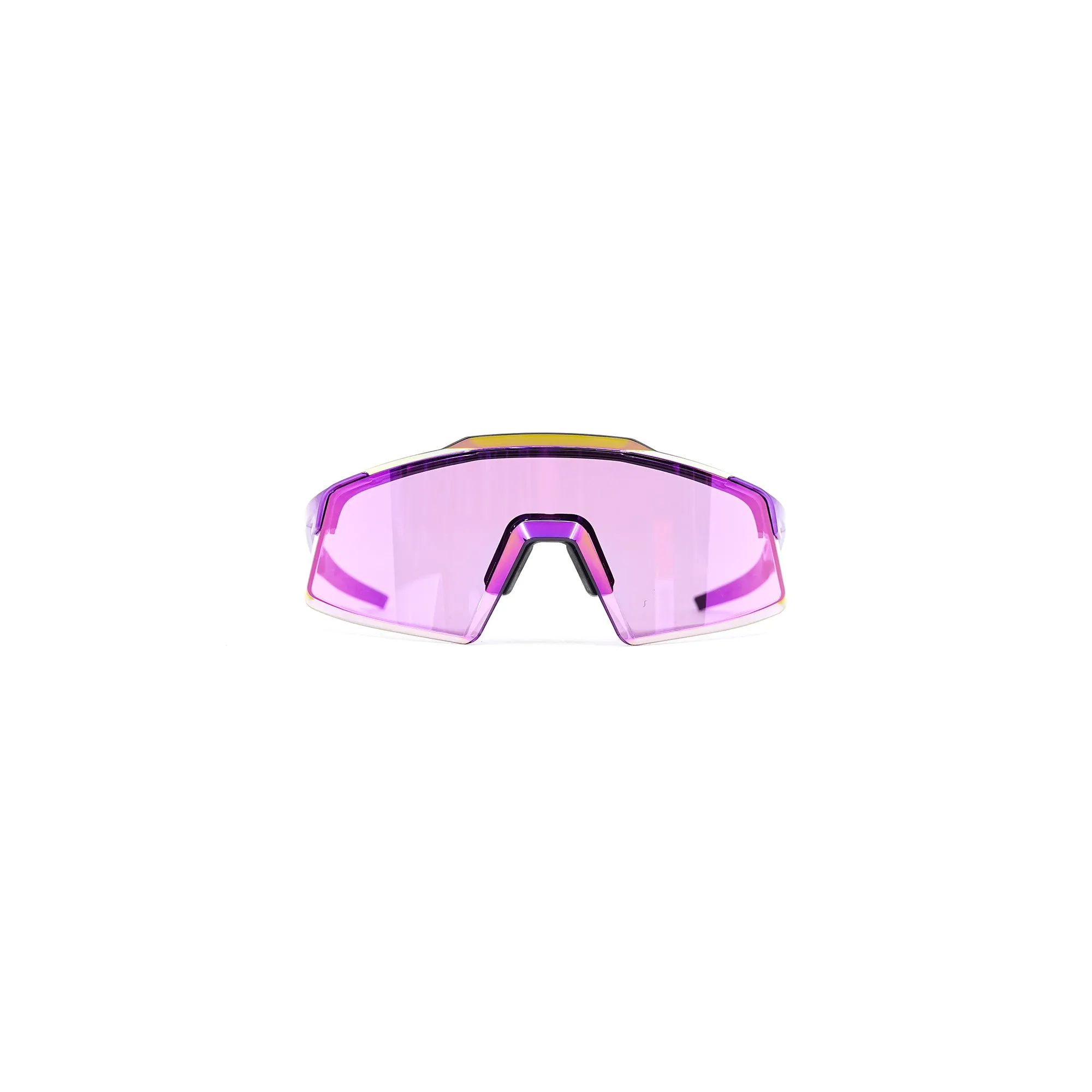 100% Aerocraft Sunglasses - Gloss Purple Chrome Purple Multilayer Mirror Lens