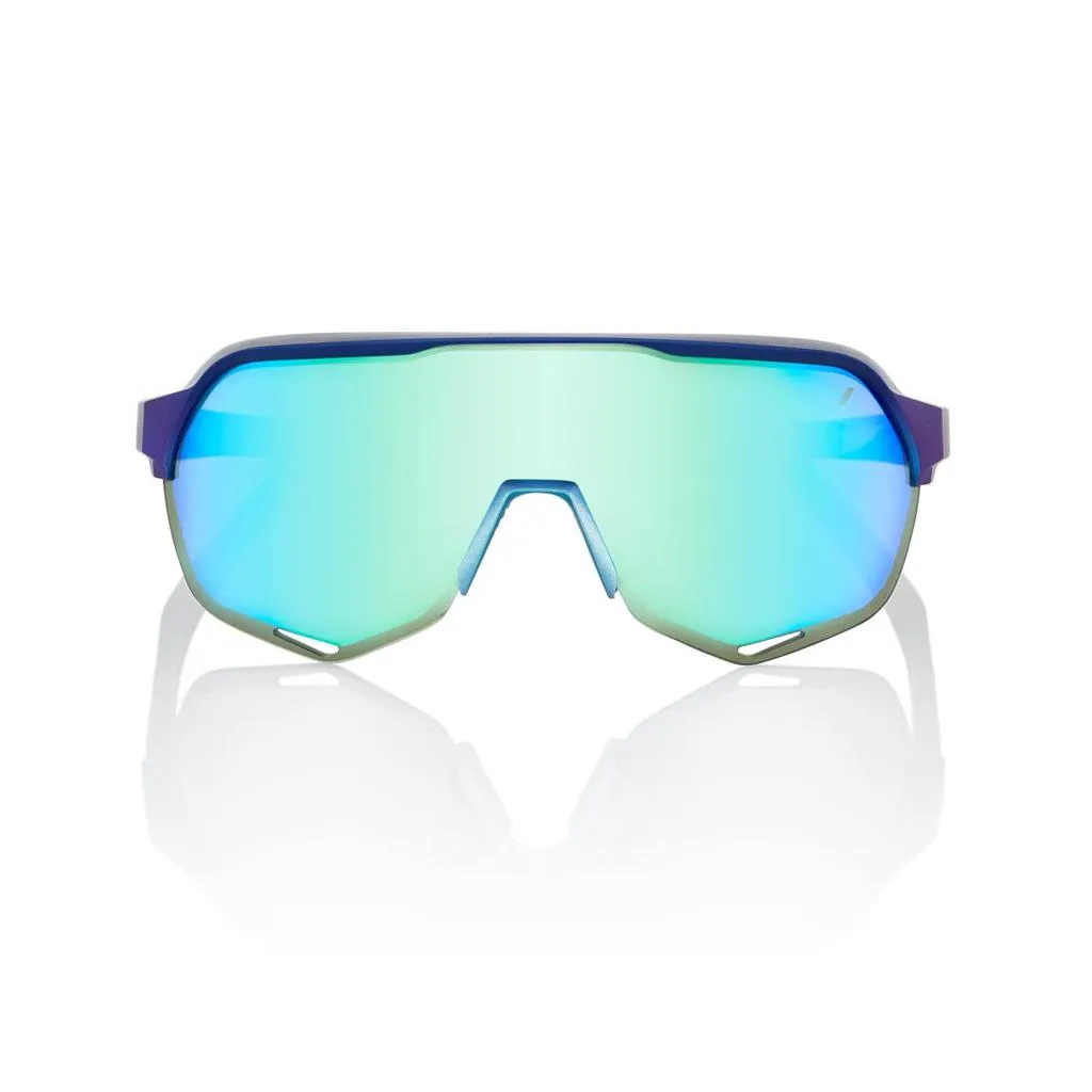 100% S2 - Matte Metallic Into the Fade - Blue Topaz Multilayer Mirror Lens