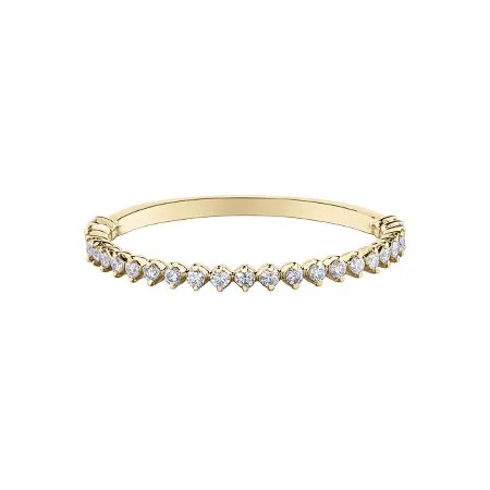 (10K, 14K, 18K) Yellow Gold (0.15ct) Diamond Wedding Band