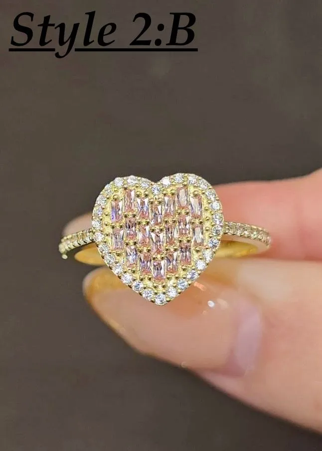 10K Heart Rings Collection