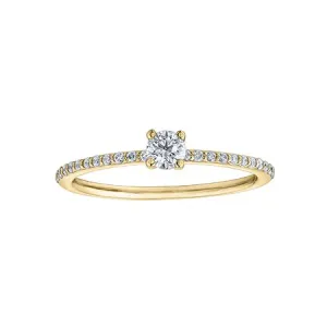 10K Yellow Gold (0.30ct) Canadian Diamond Ring