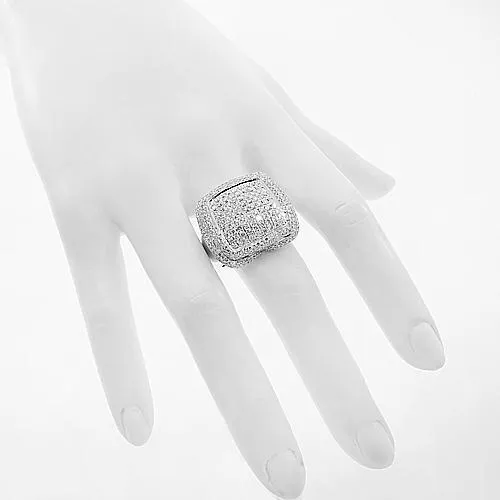 14K Solid Gold Men Diamond Ring 2 Cwt.