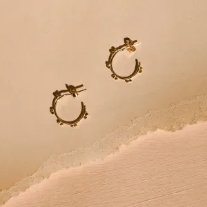 14kt Gold Marais Hoop Earrings
