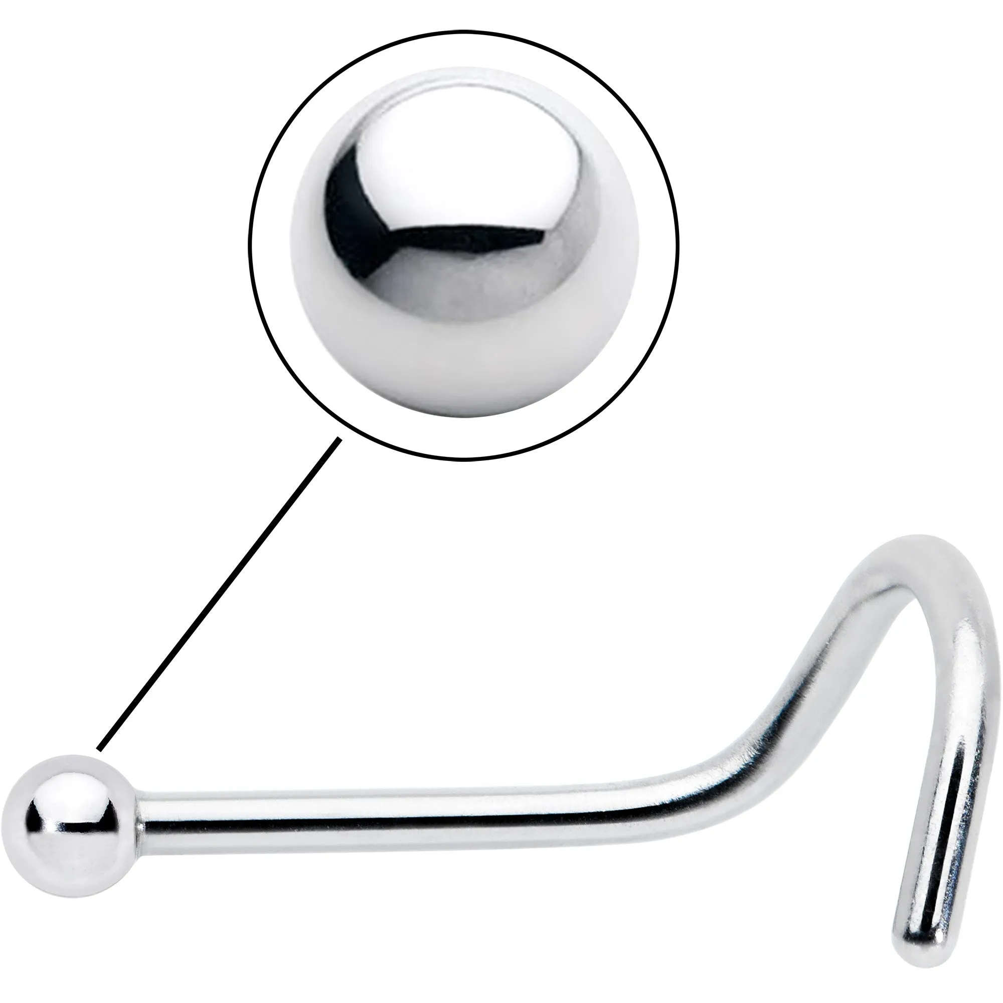20 Gauge Stainless Steel 2mm Ball Nose Screw