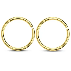 22G Simple Seamless Nose Hoop Cartilage Rings