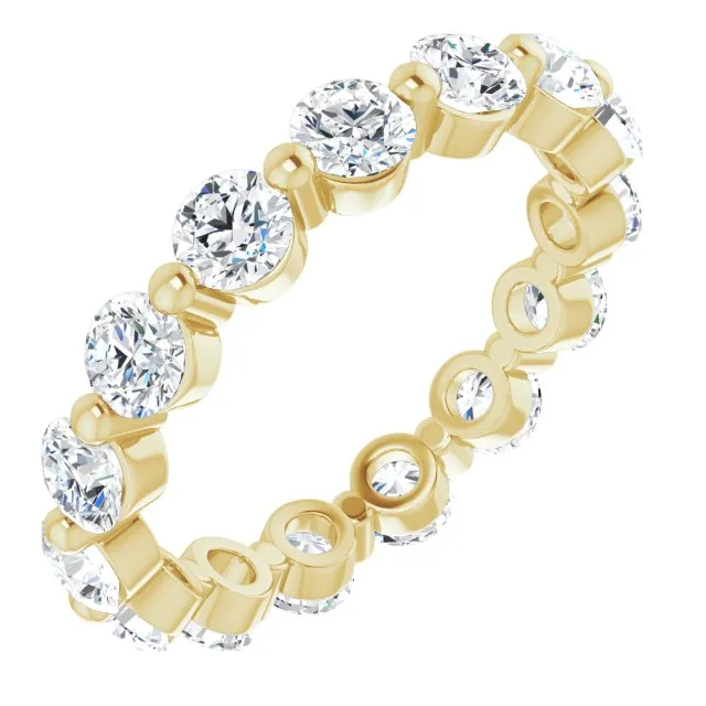 2.55 ct. Round Diamond Eternity Band