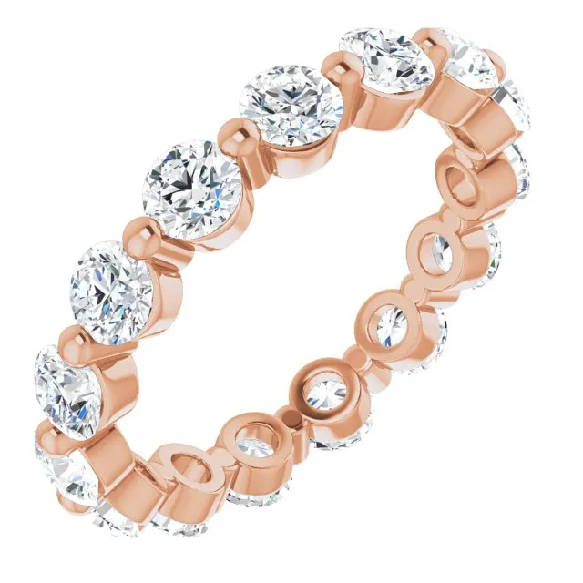 2.55 ct. Round Diamond Eternity Band