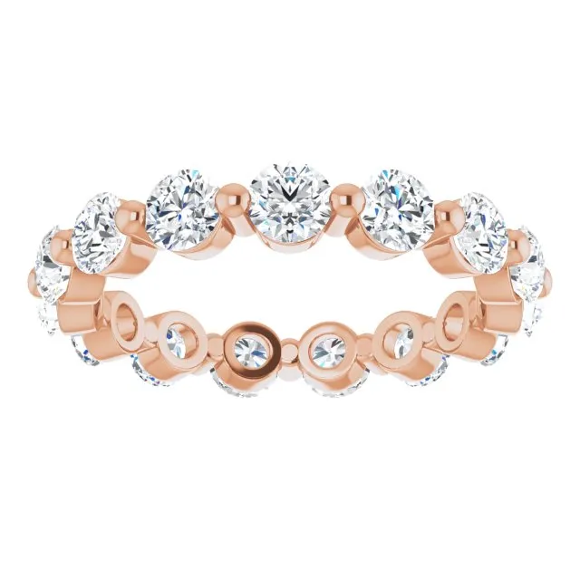 2.55 ct. Round Diamond Eternity Band