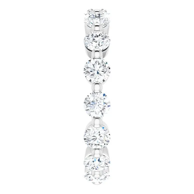 2.55 ct. Round Diamond Eternity Band