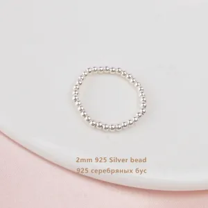 3-4mm Mini Small Natural Freshwater Pearl Rings for Women Real 925 Sterling Silver Jewelry