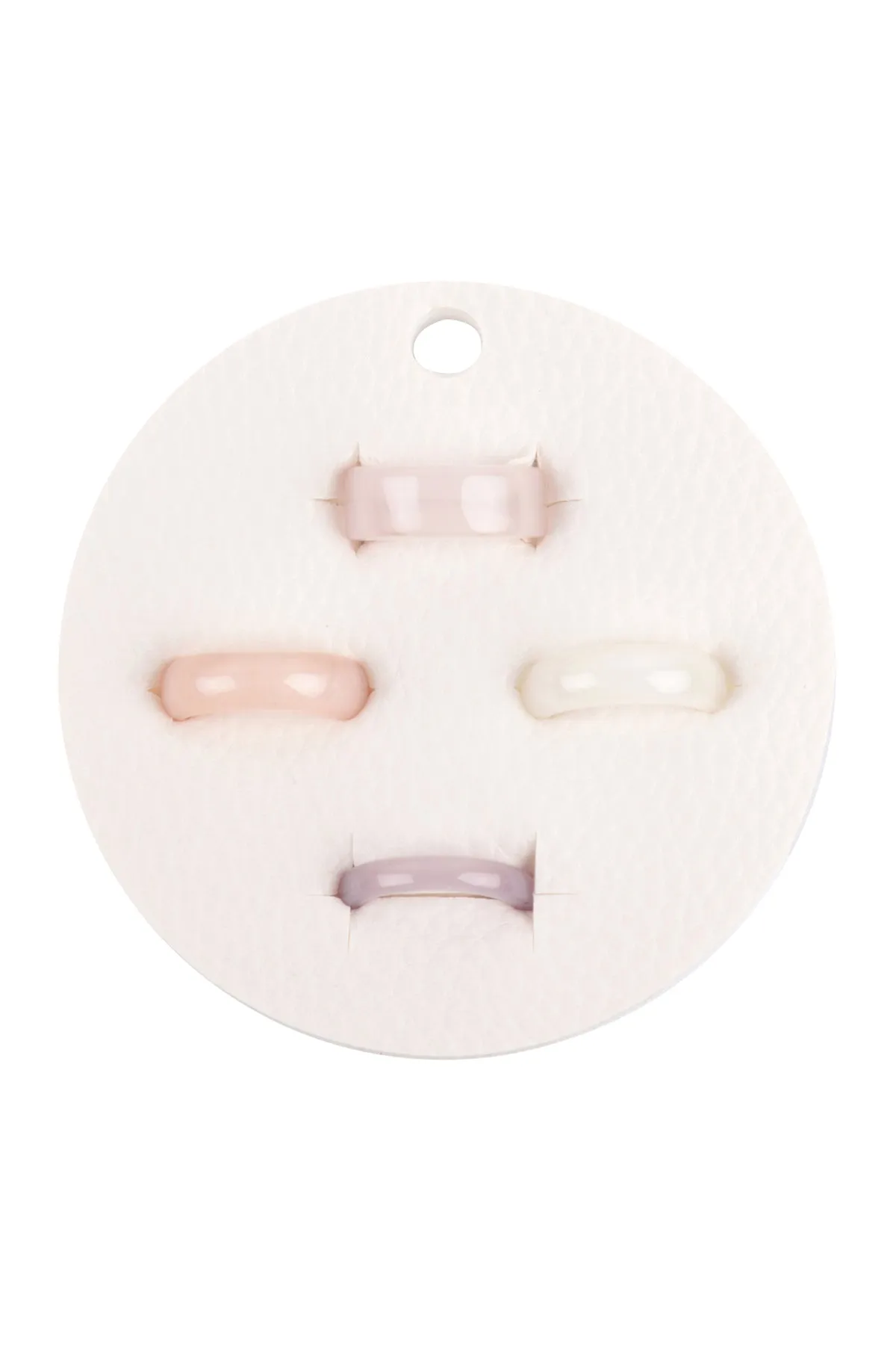 4 PCS RING SET ACRYLIC