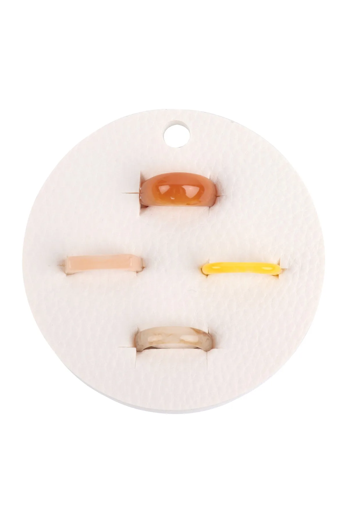 4 PCS RING SET ACRYLIC