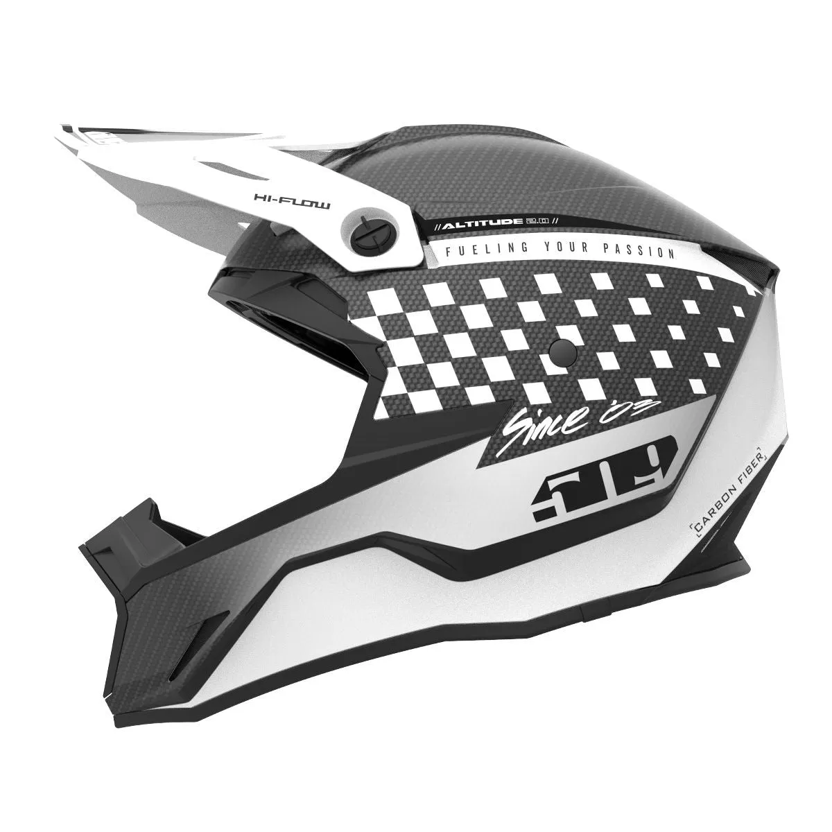 509 Altitude 2.0 Carbon Fiber Hi-Flow MX Helmet