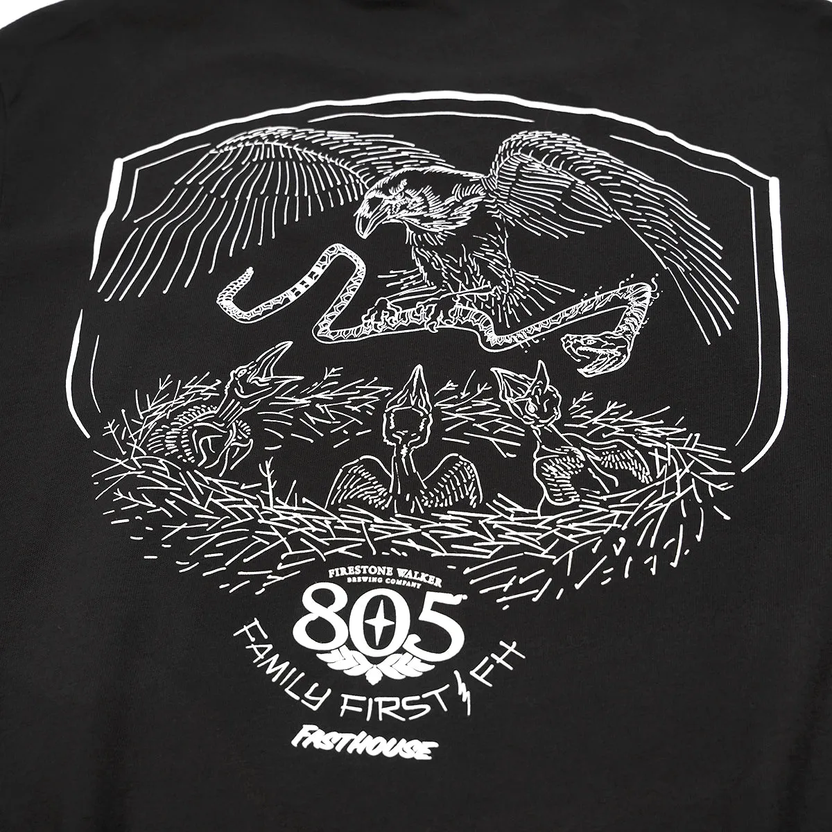 805 Family First Long Sleeve Tee - Black