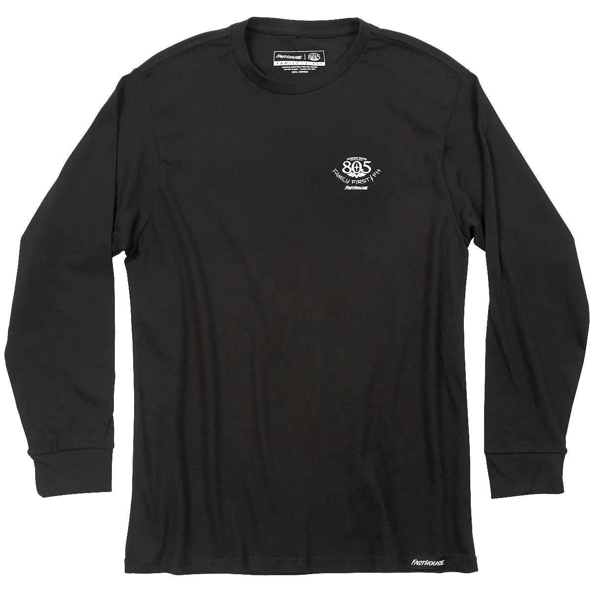 805 Family First Long Sleeve Tee - Black