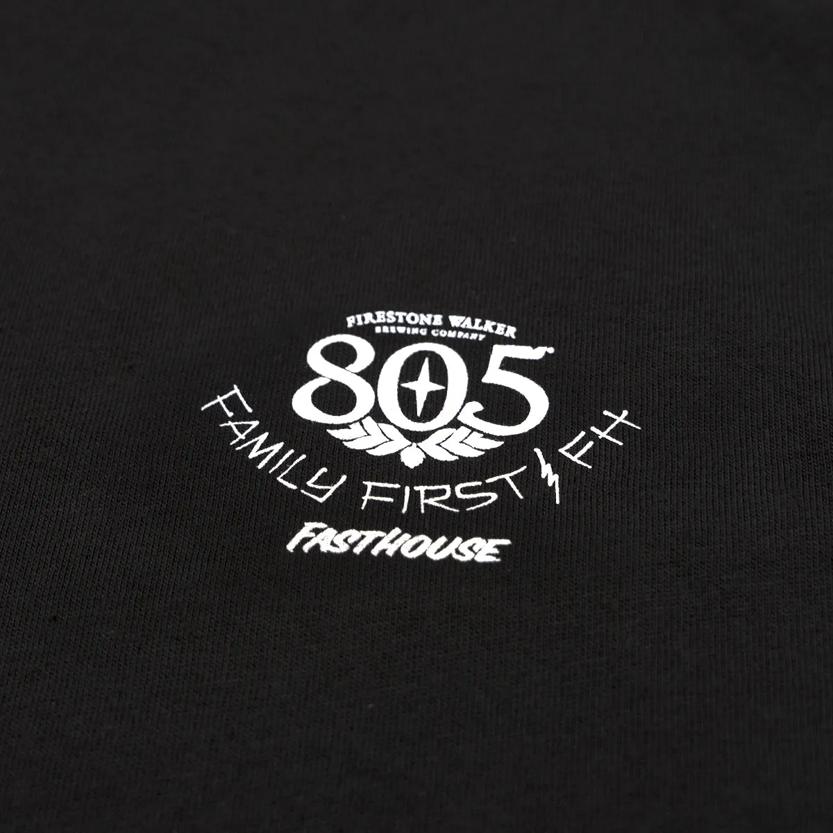 805 Family First Long Sleeve Tee - Black