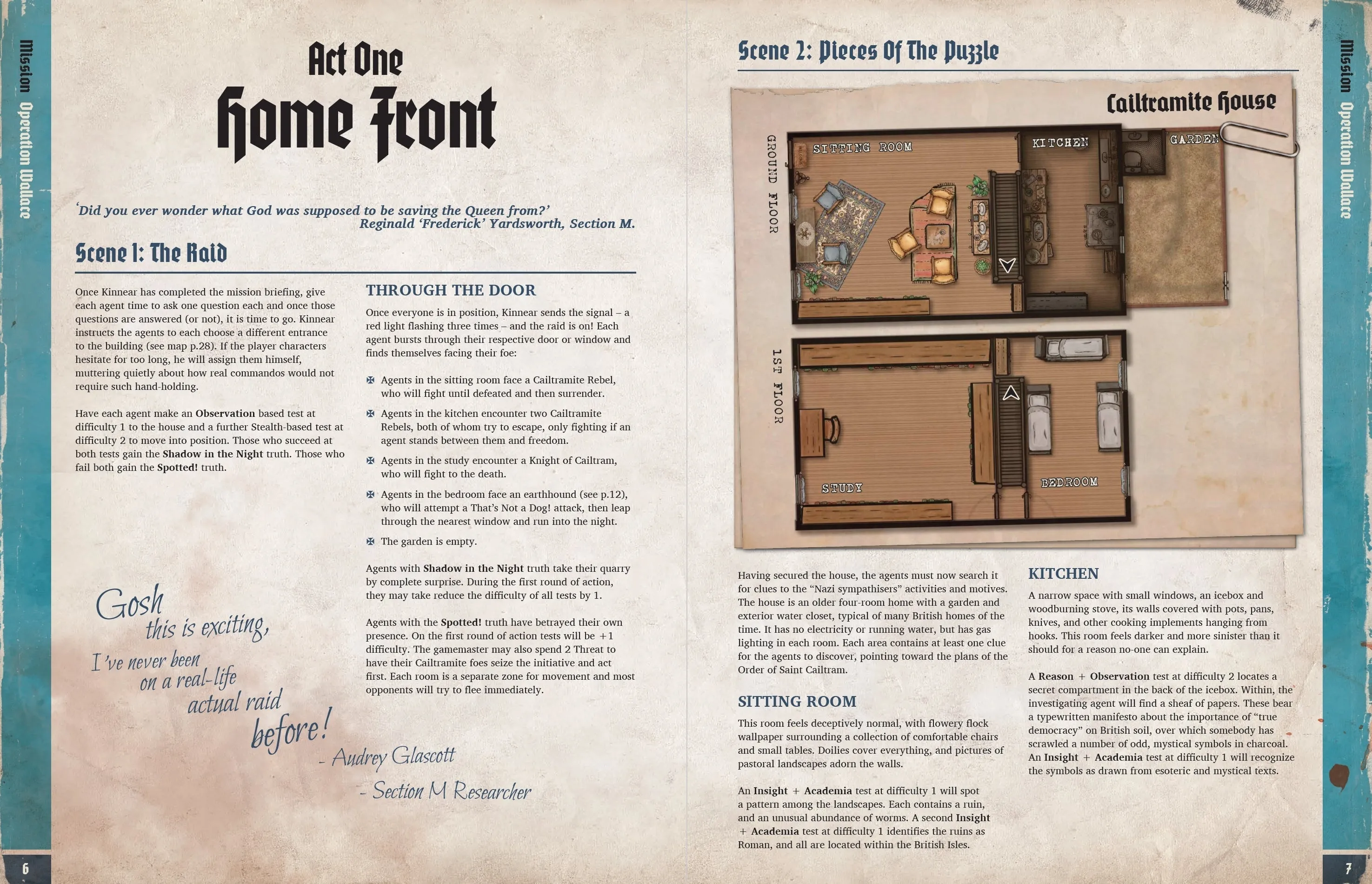 Achtung! Cthulhu 2d20: Operation Wallace (PDF)