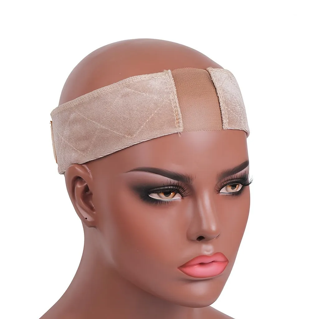 Adjustable Lace Wig Grip with Silicone Top - Secure and Comfortable Wig Support