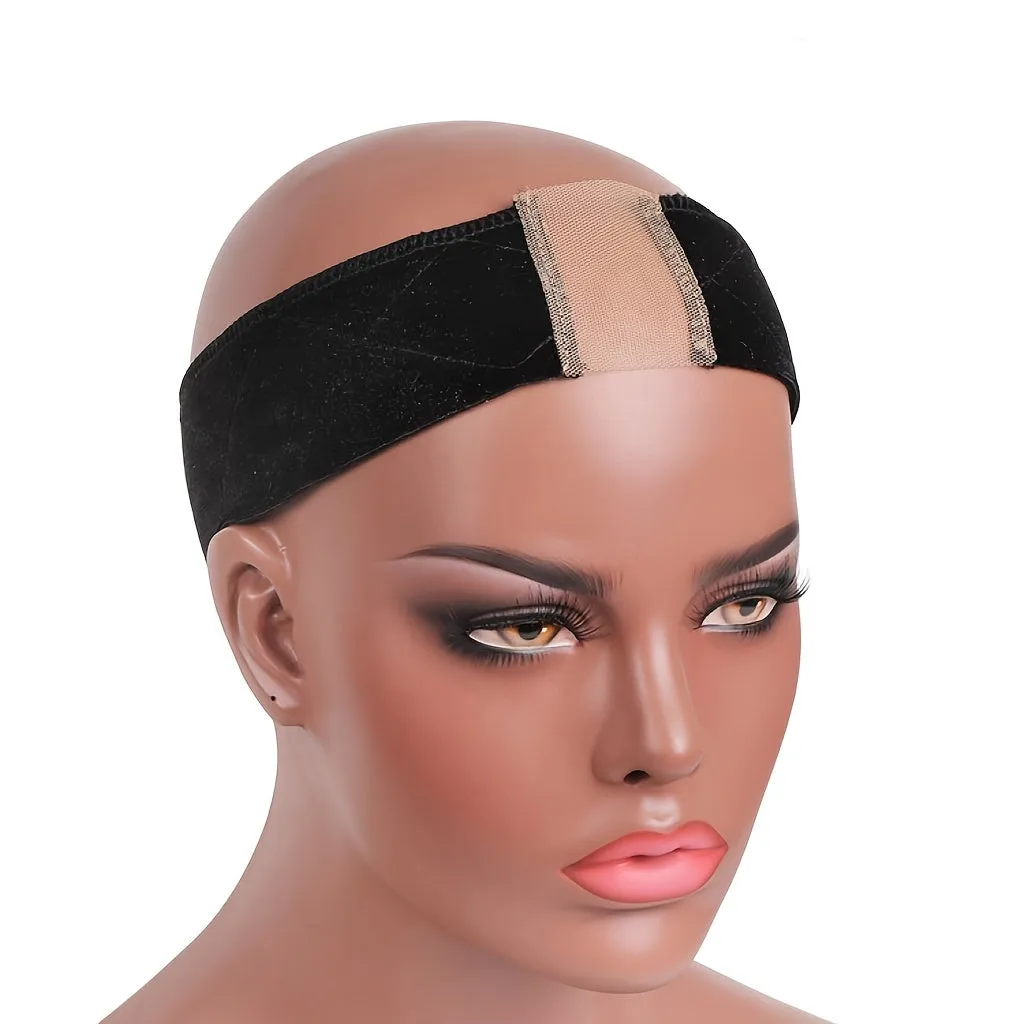 Adjustable Lace Wig Grip with Silicone Top - Secure and Comfortable Wig Support