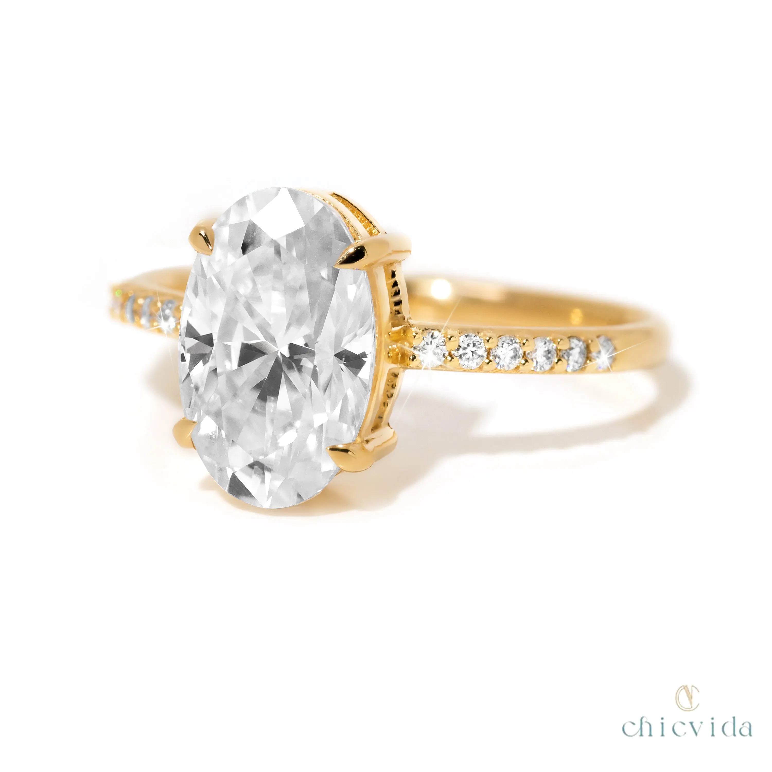 Ageless Lab Diamond Oval Ring
