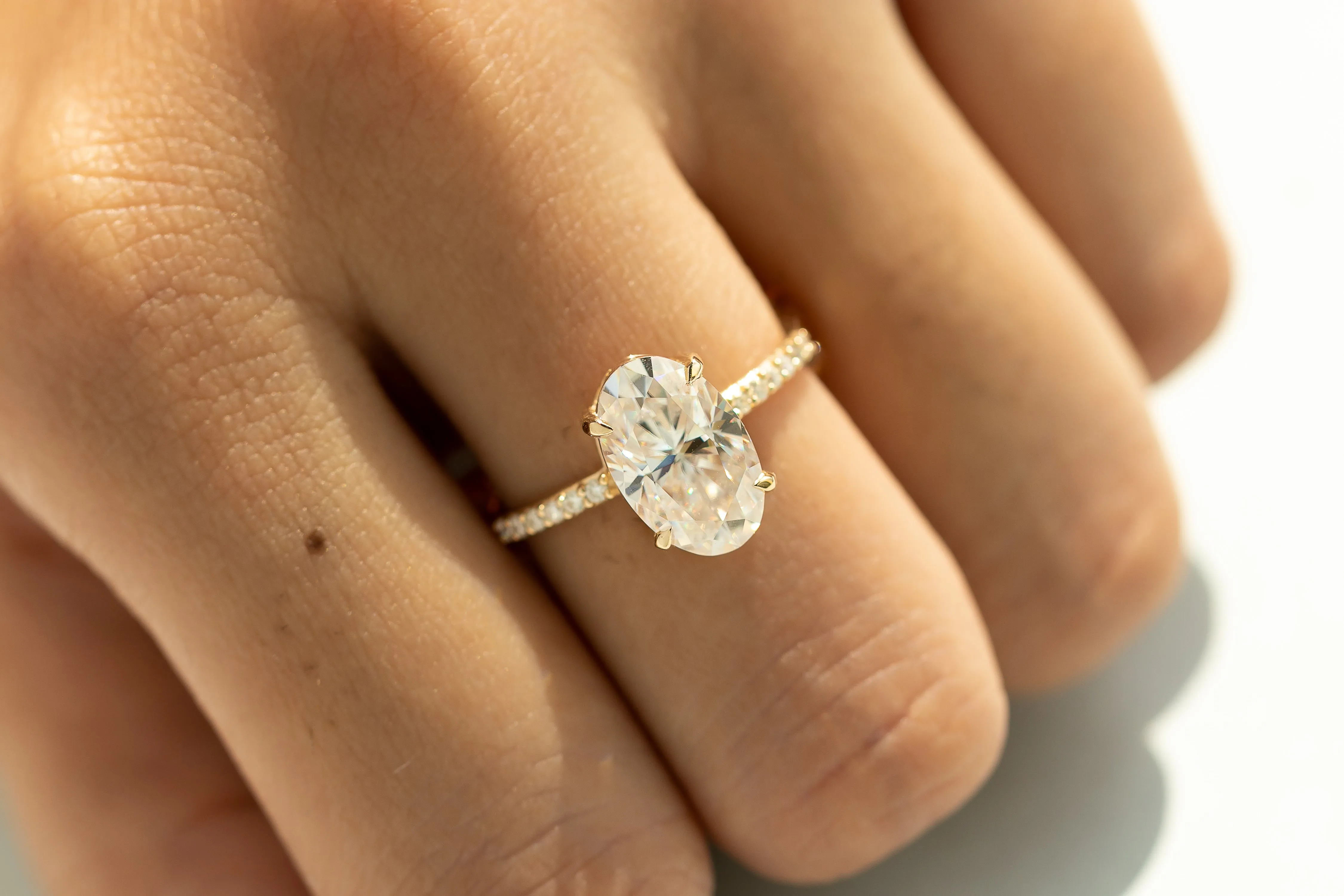 Ageless Lab Diamond Oval Ring