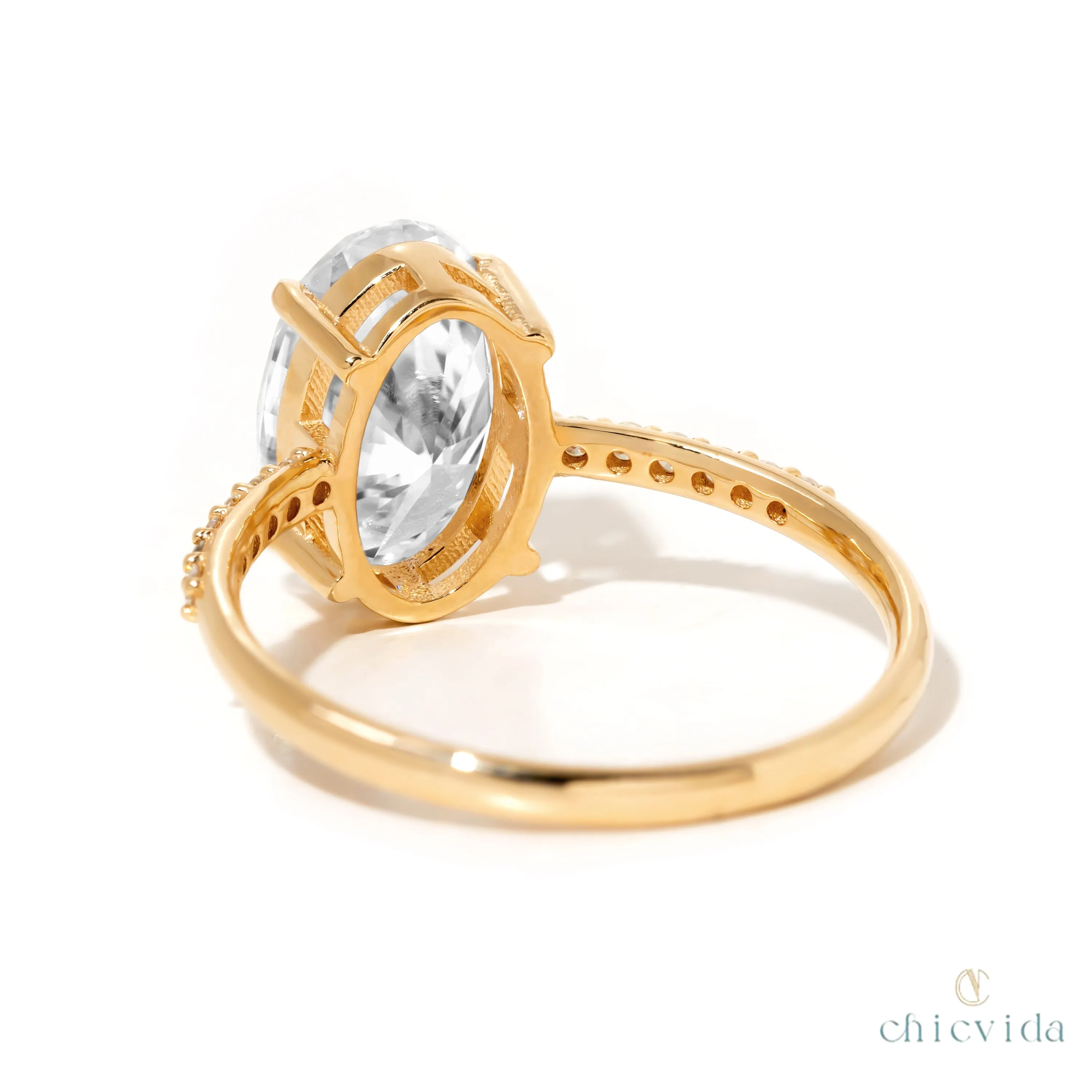 Ageless Lab Diamond Oval Ring