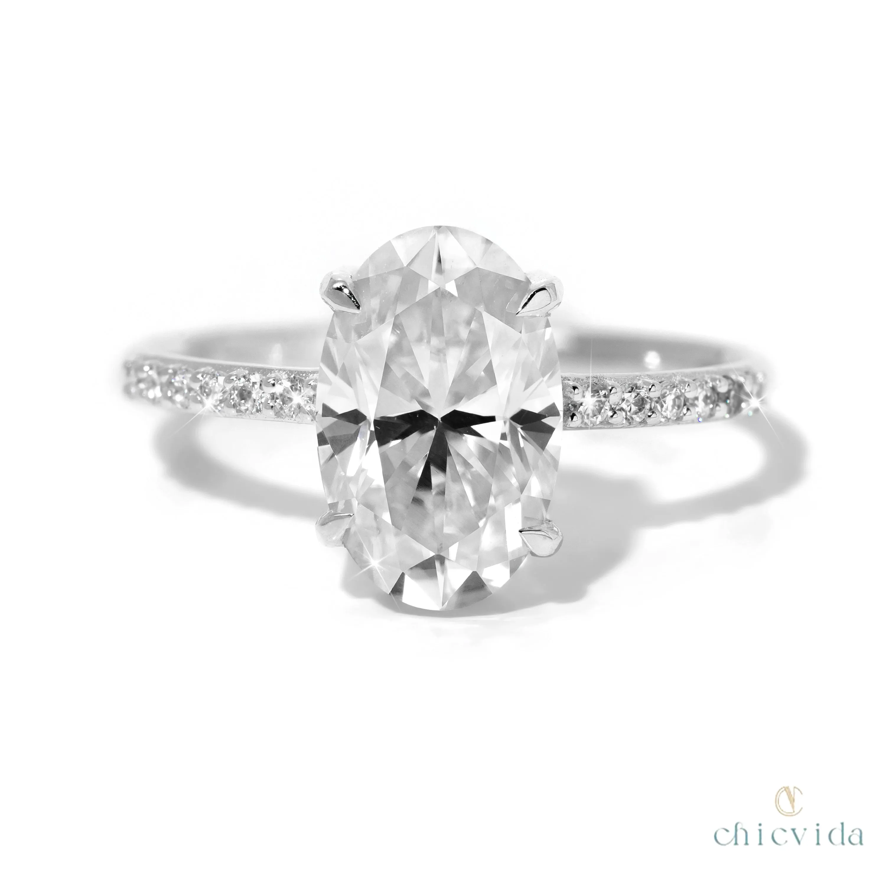 Ageless Lab Diamond Oval Ring
