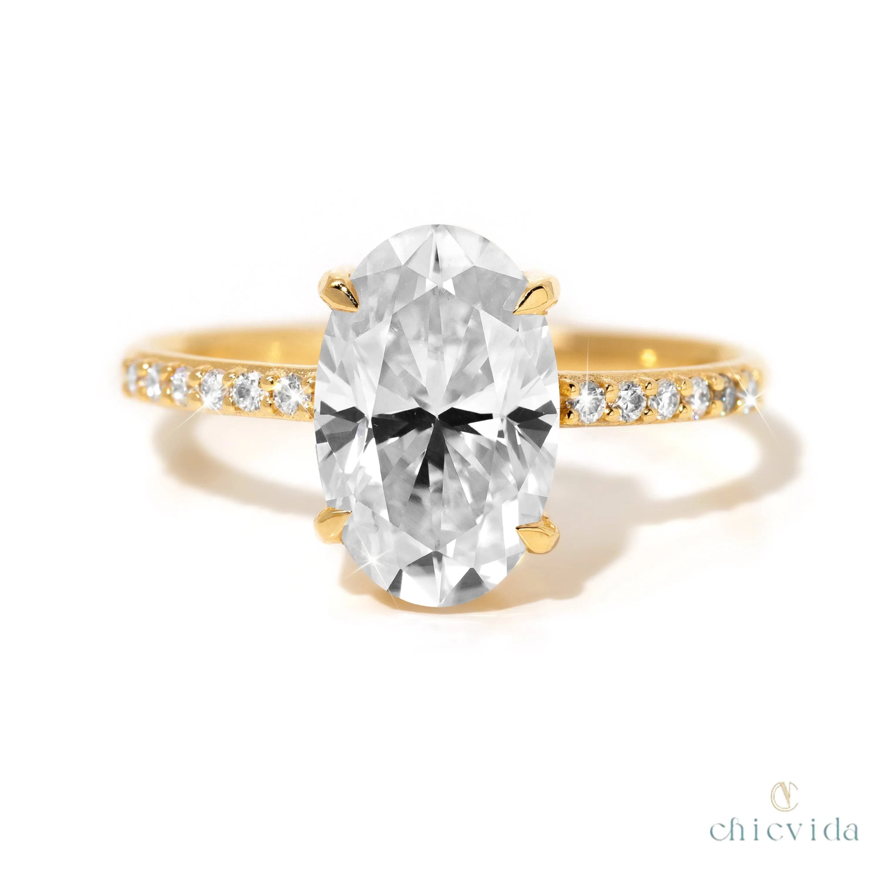 Ageless Lab Diamond Oval Ring