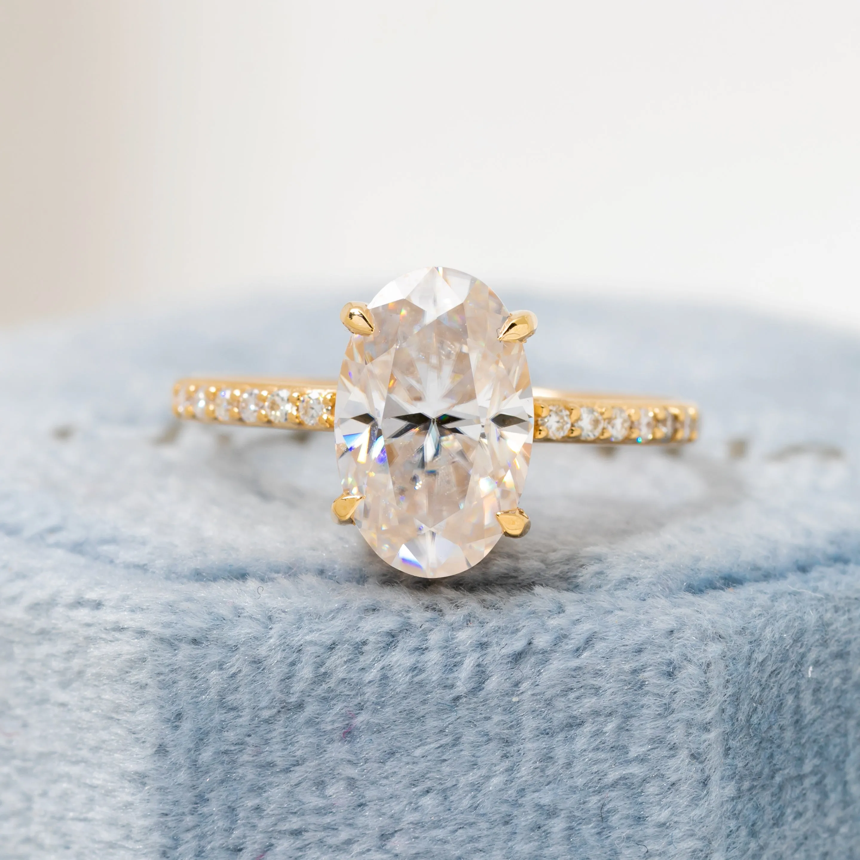 Ageless Lab Diamond Oval Ring