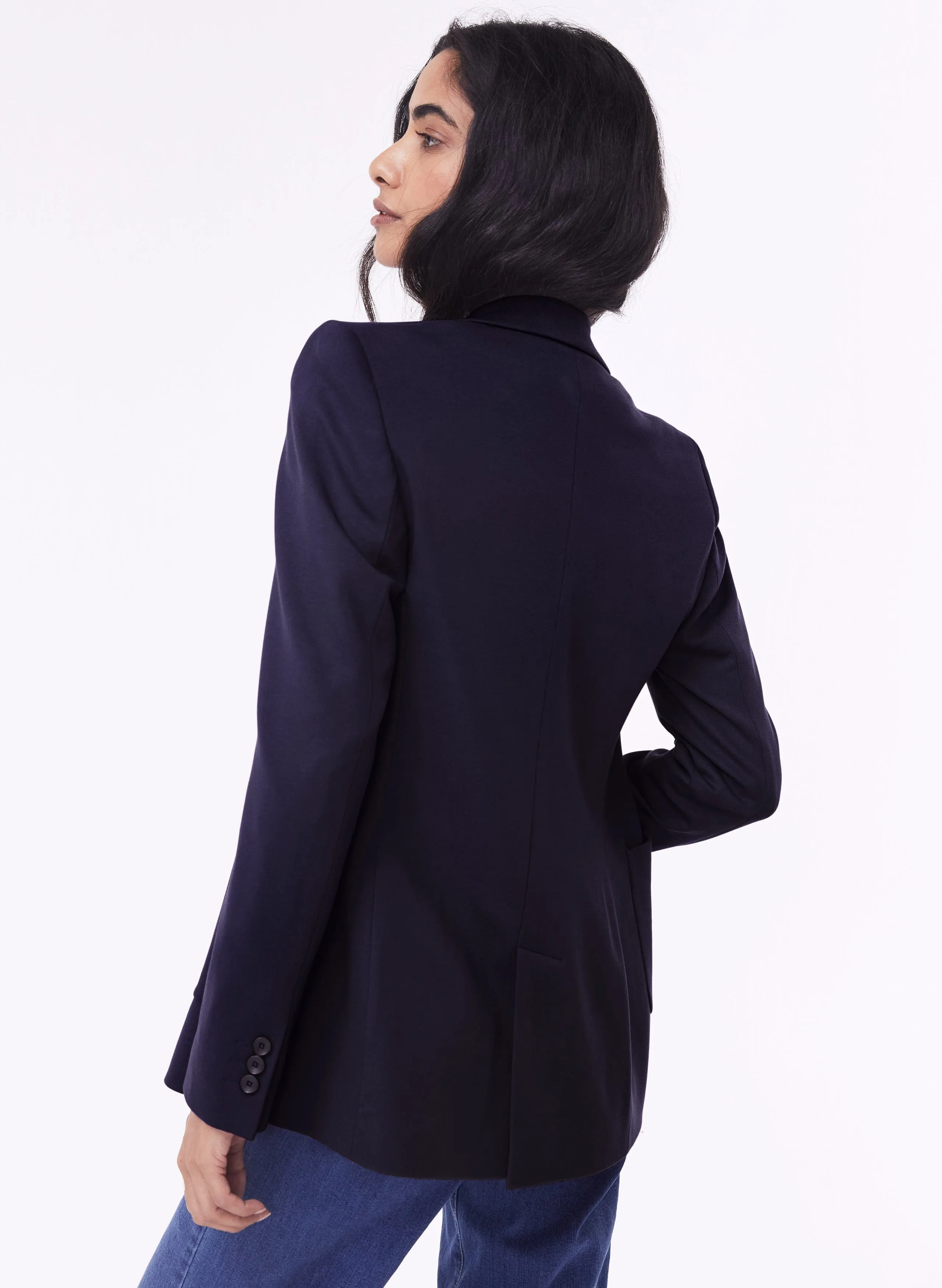Alanis LENZING™ ECOVERO™ Jacket | Classic Navy