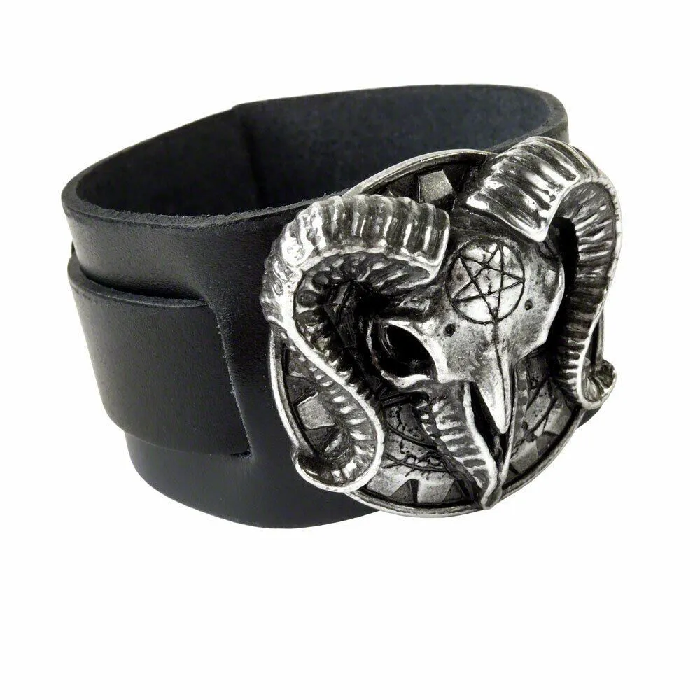 Alchemy Gothic A125 Wild Black Rose Bracelet CHOOSE Size