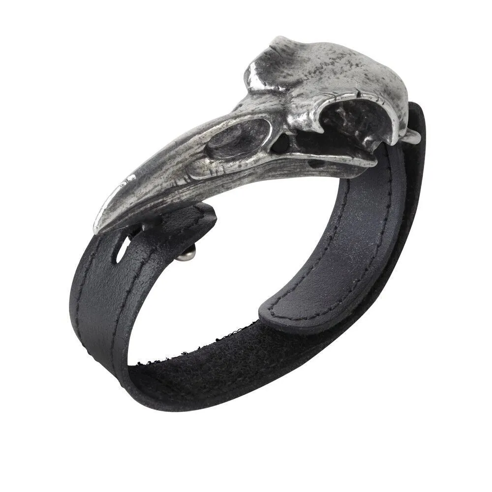 Alchemy Gothic A125 Wild Black Rose Bracelet CHOOSE Size