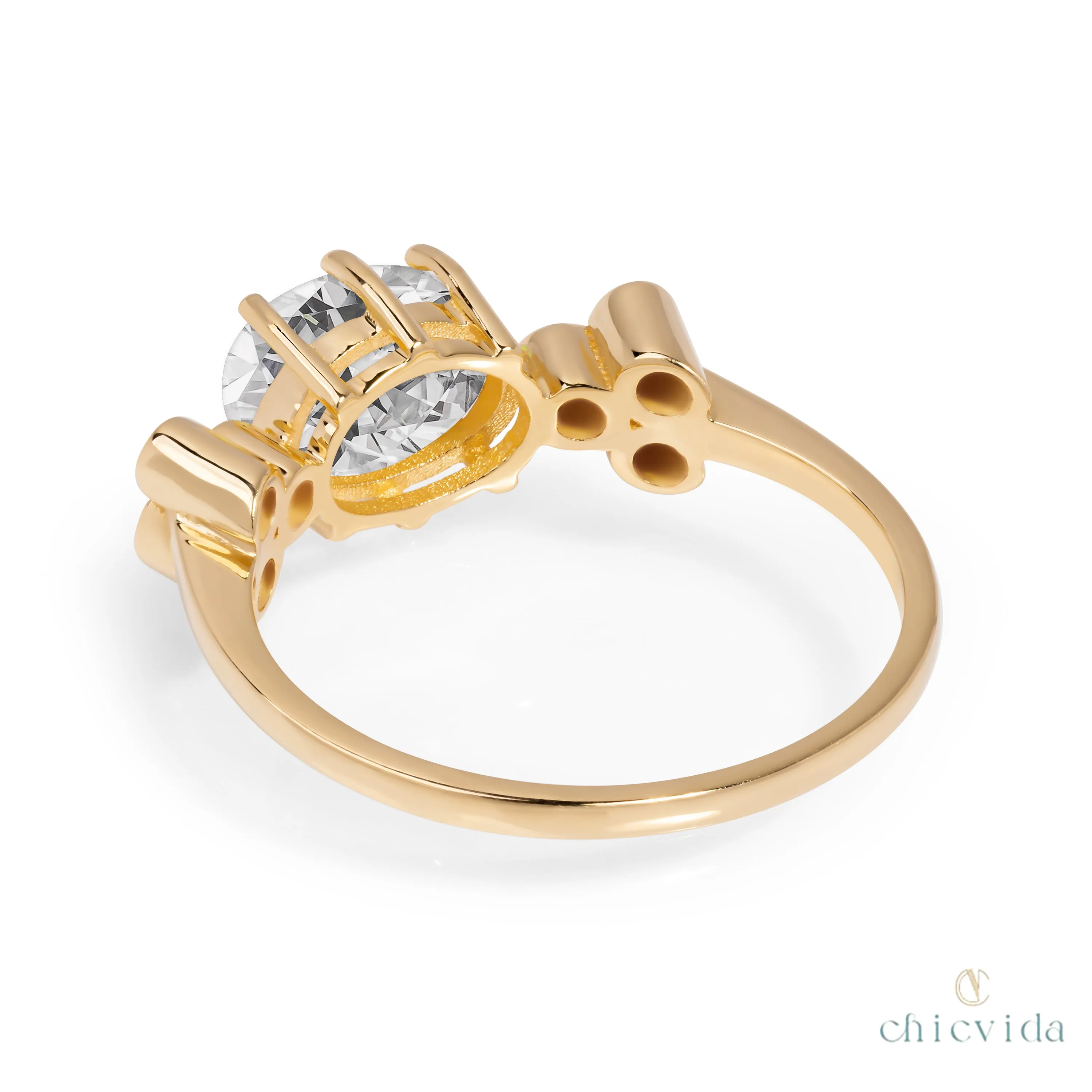 Alexis Moissanite Ring