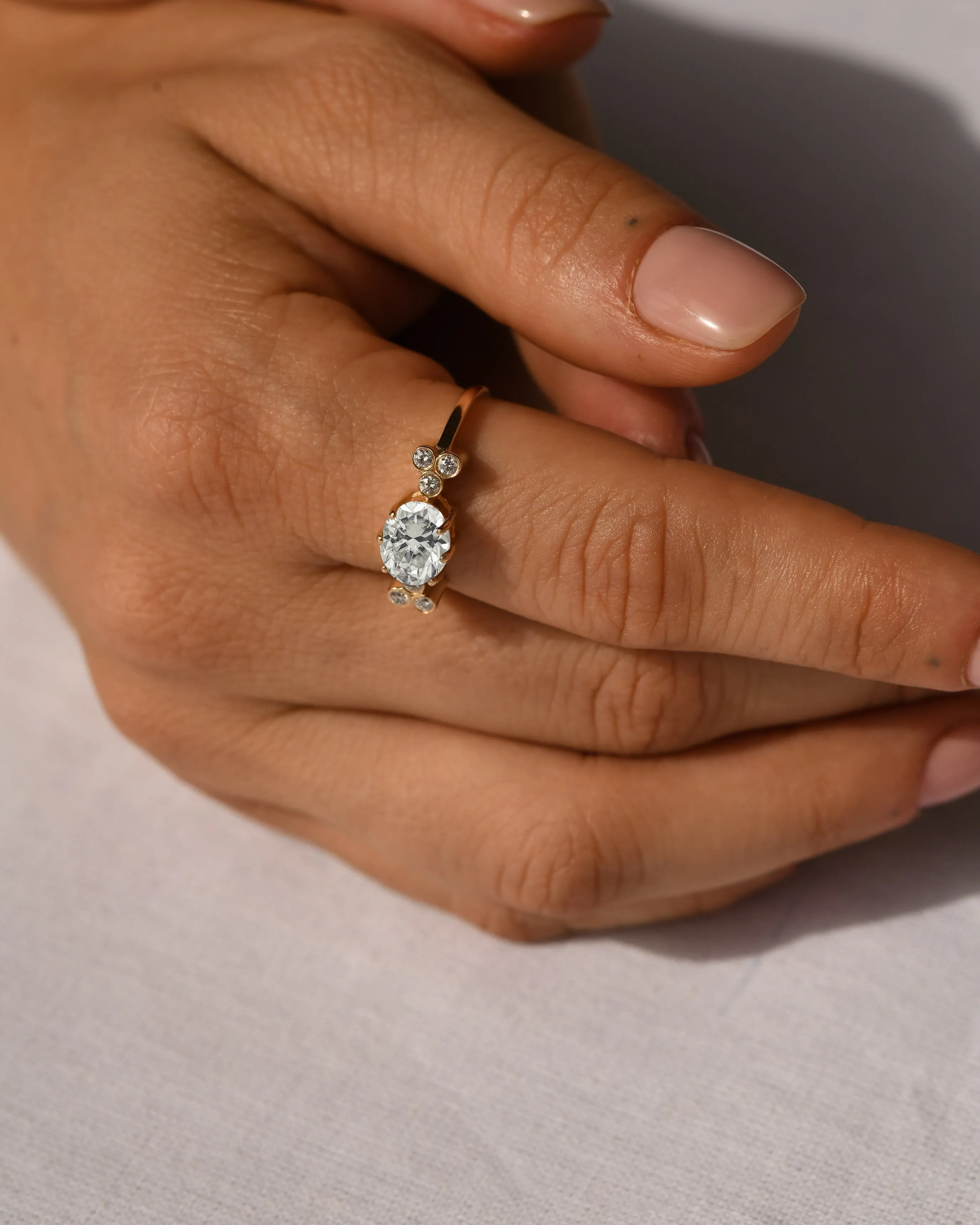 Alexis Moissanite Ring