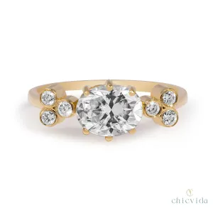 Alexis Moissanite Ring