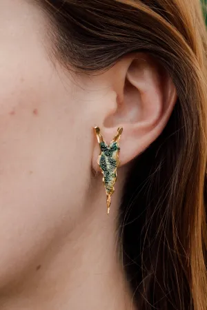 Alocasia Velvet Earrings