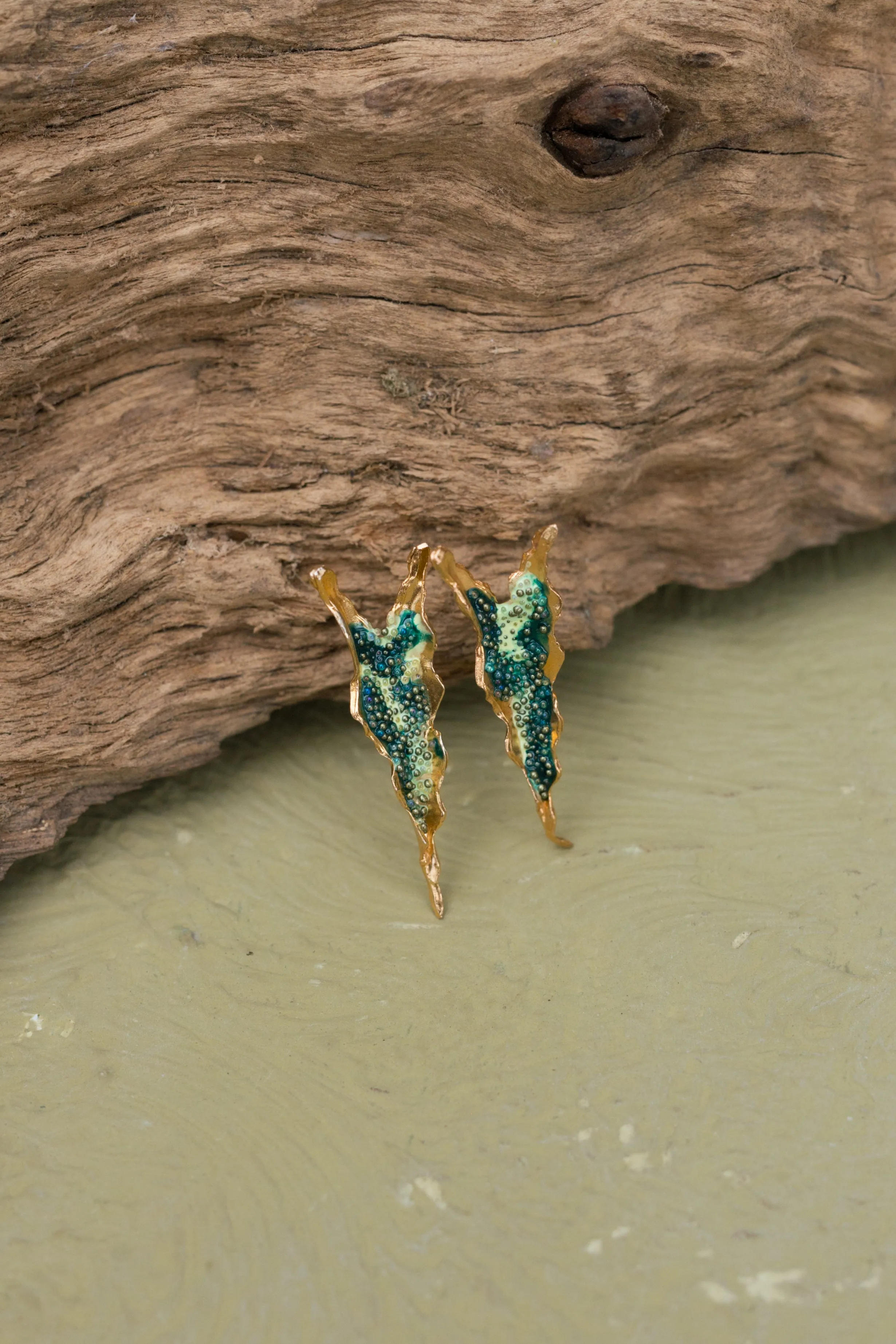 Alocasia Velvet Earrings