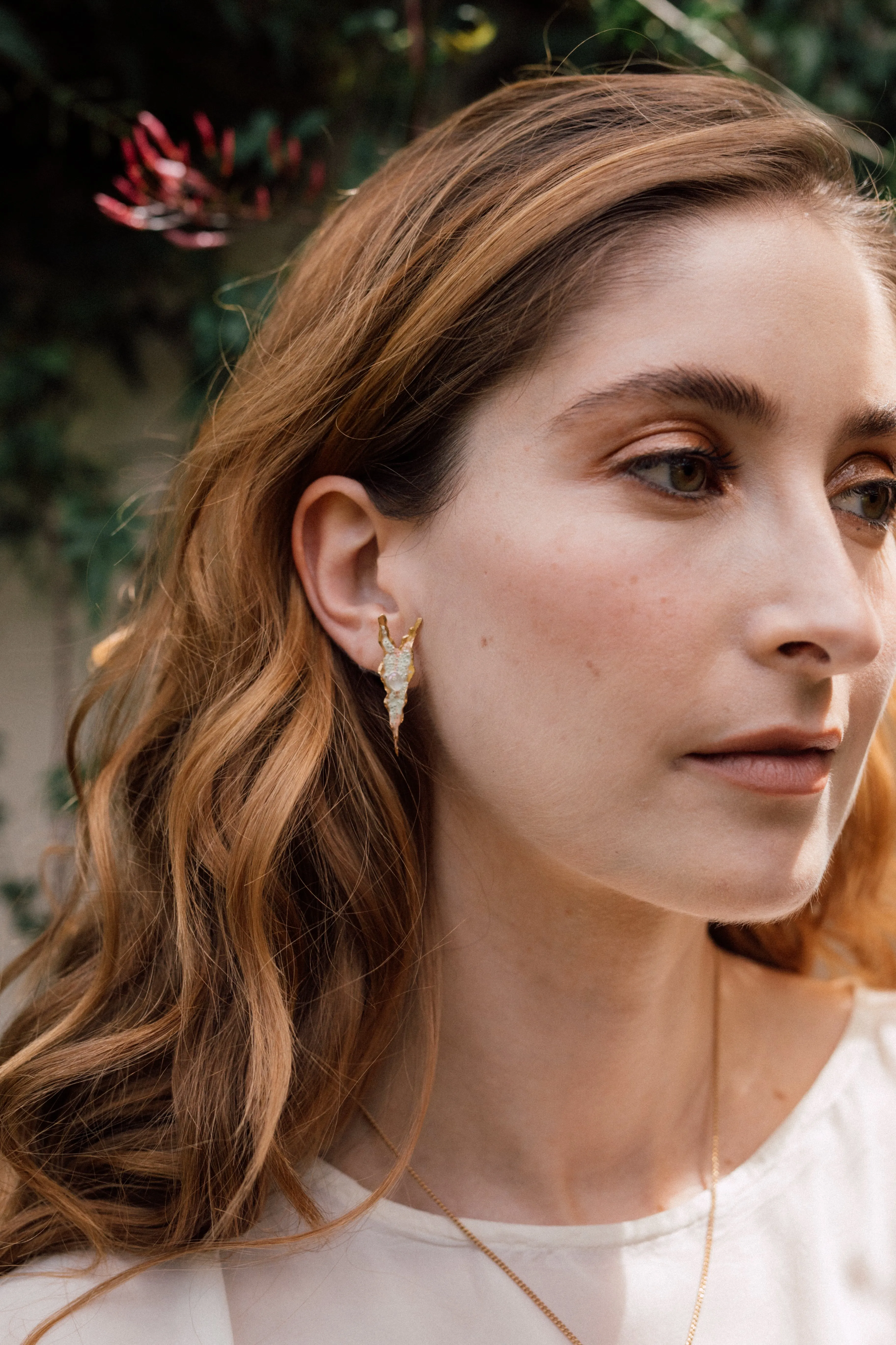 Alocasia Velvet Earrings