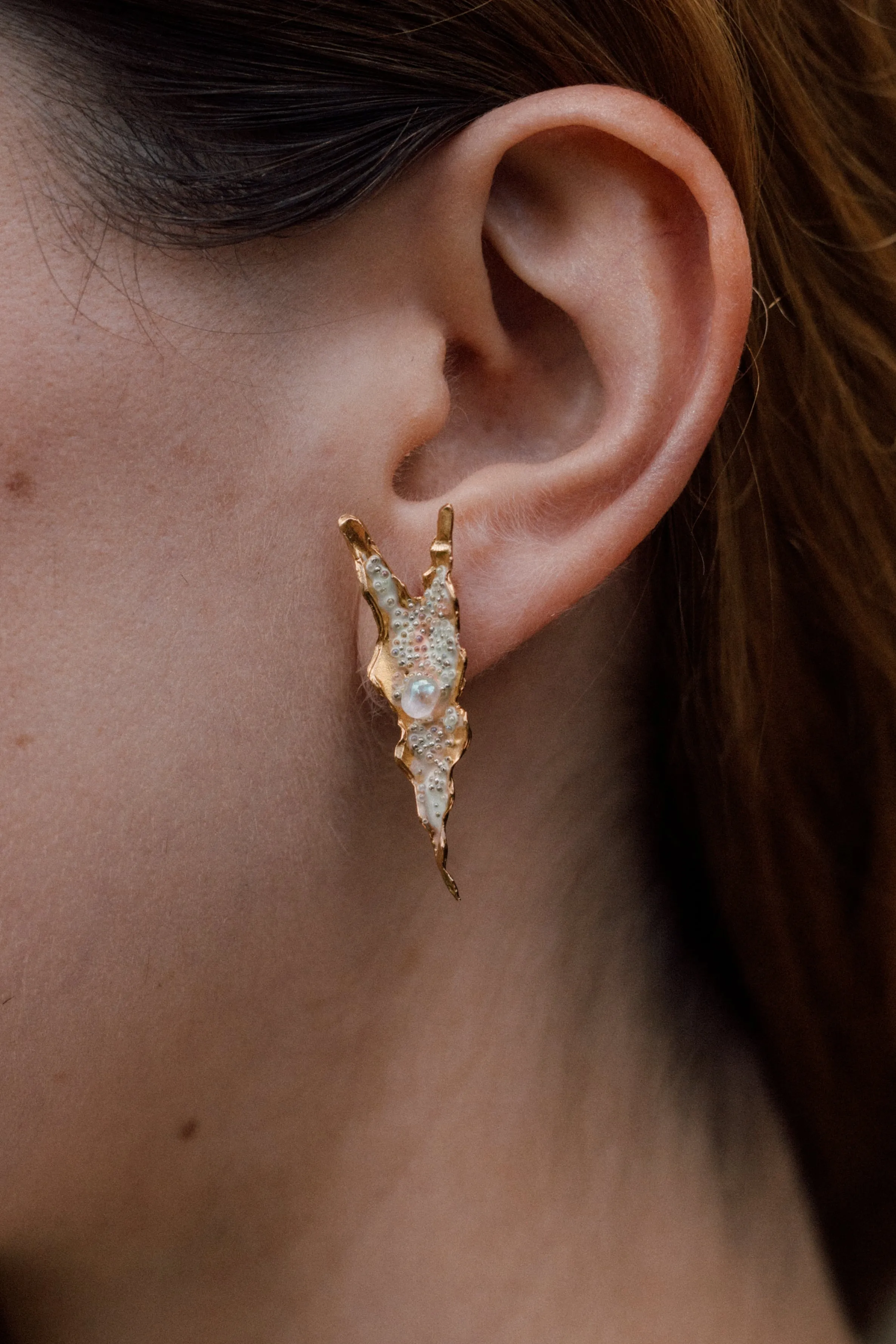 Alocasia Velvet Earrings