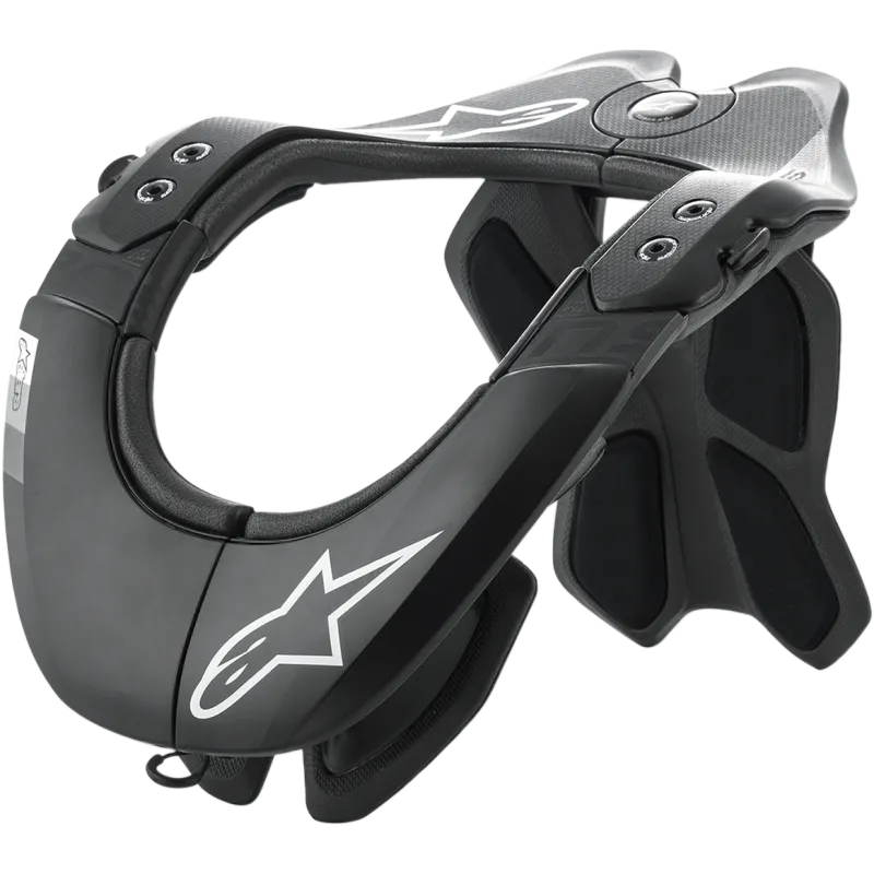 Alpinestars Bionic Neck Support BNS TECH 2 Black/Cool Gray Carbon Poly