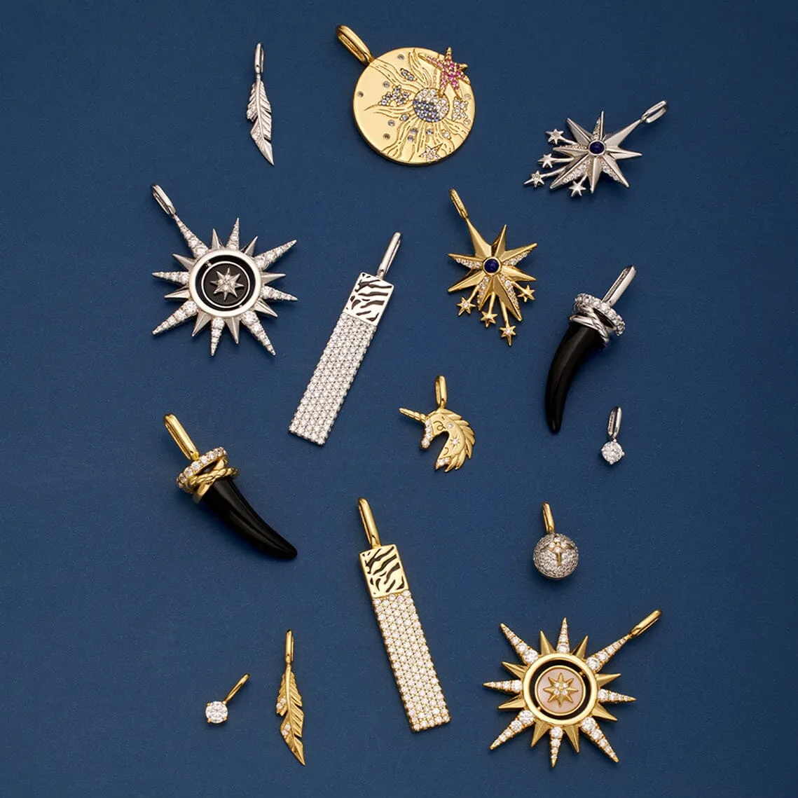 Ania Haie Gold Shooting Star Charm
