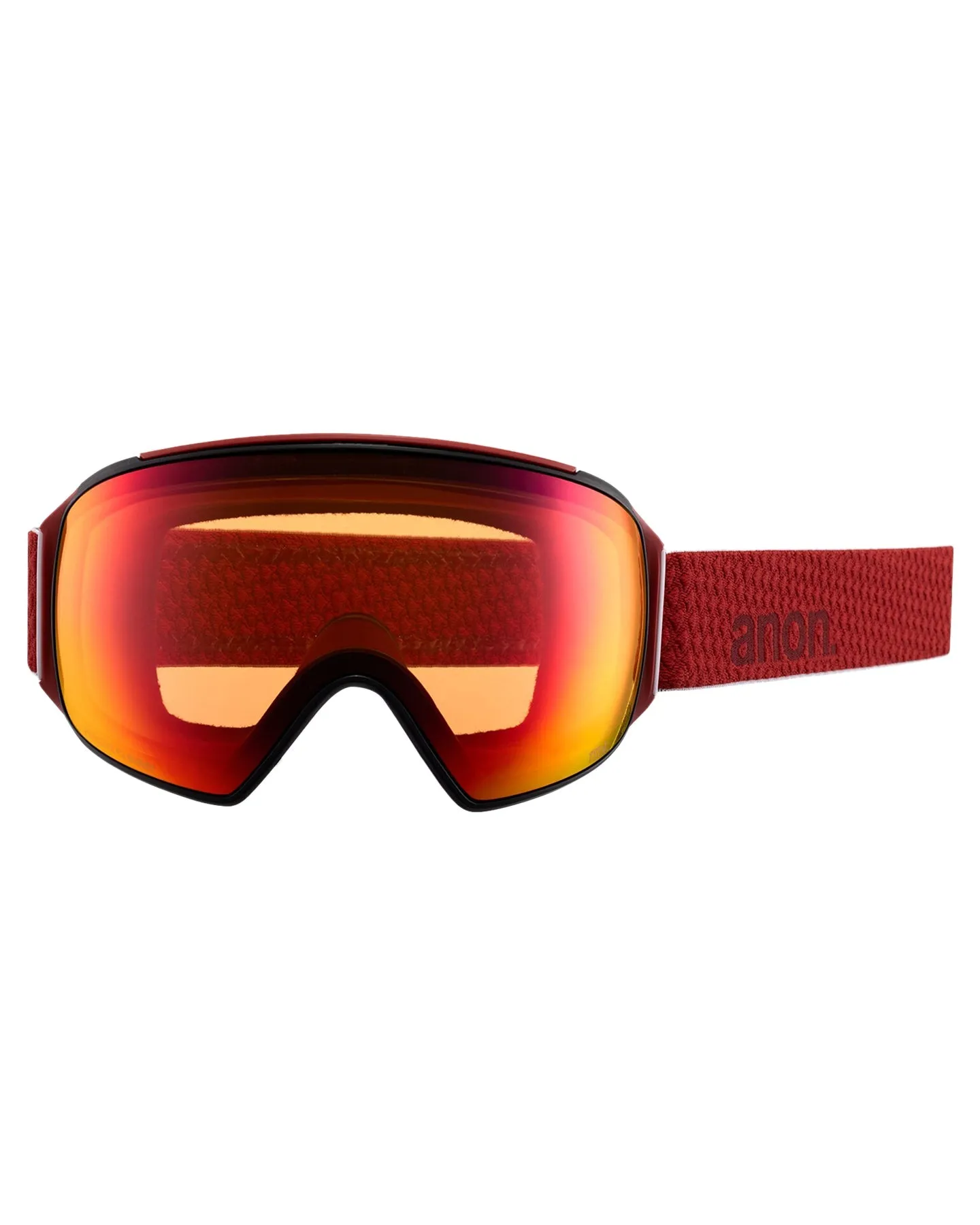Anon M4 Toric Low Bridge Fit Snow Goggles   Bonus Lens   Mfi® Face Mask - Mars/Perceive Sunny Red Lens
