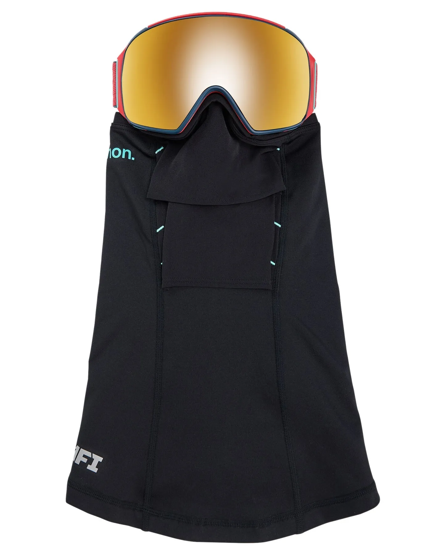 Anon M4 Toric Low Bridge Snow Goggles   Bonus Lens   Mfi® Face Mask - Coral/Perceive Sunny Bronze Lens