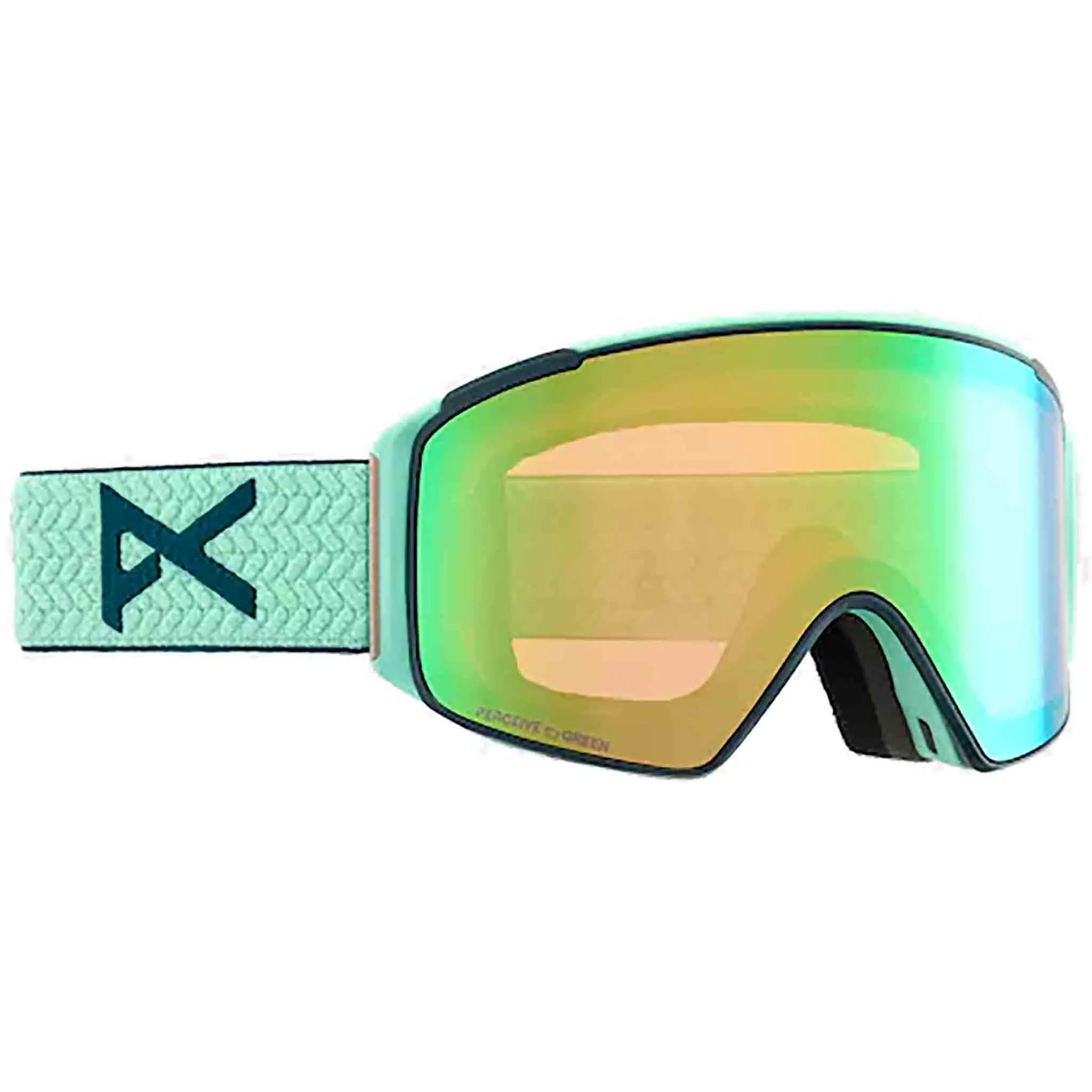 Anon M4S Cylindrical Low Bridge Goggle Deep Emerald Variable Blue 2025