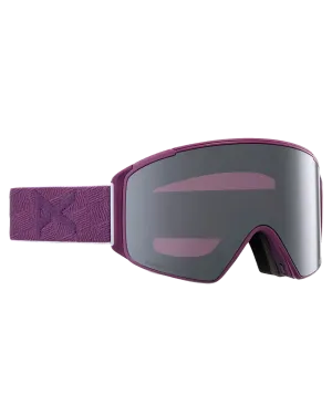 Anon M4S Cylindrical Low Bridge Snow Goggles   Bonus Lens - Grape/Perceive Sunny Onyx Lens